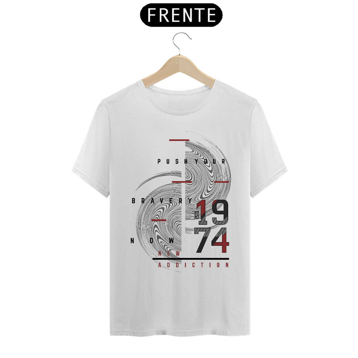 Nome do produto: Camiseta Bravery 1974 I