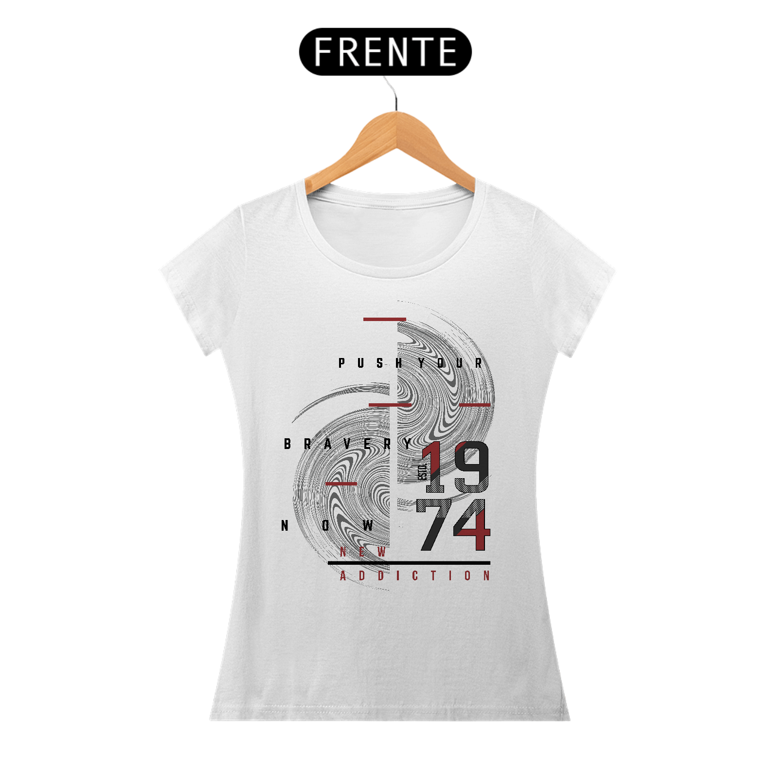 Camiseta Feminina Bravery 1974 I