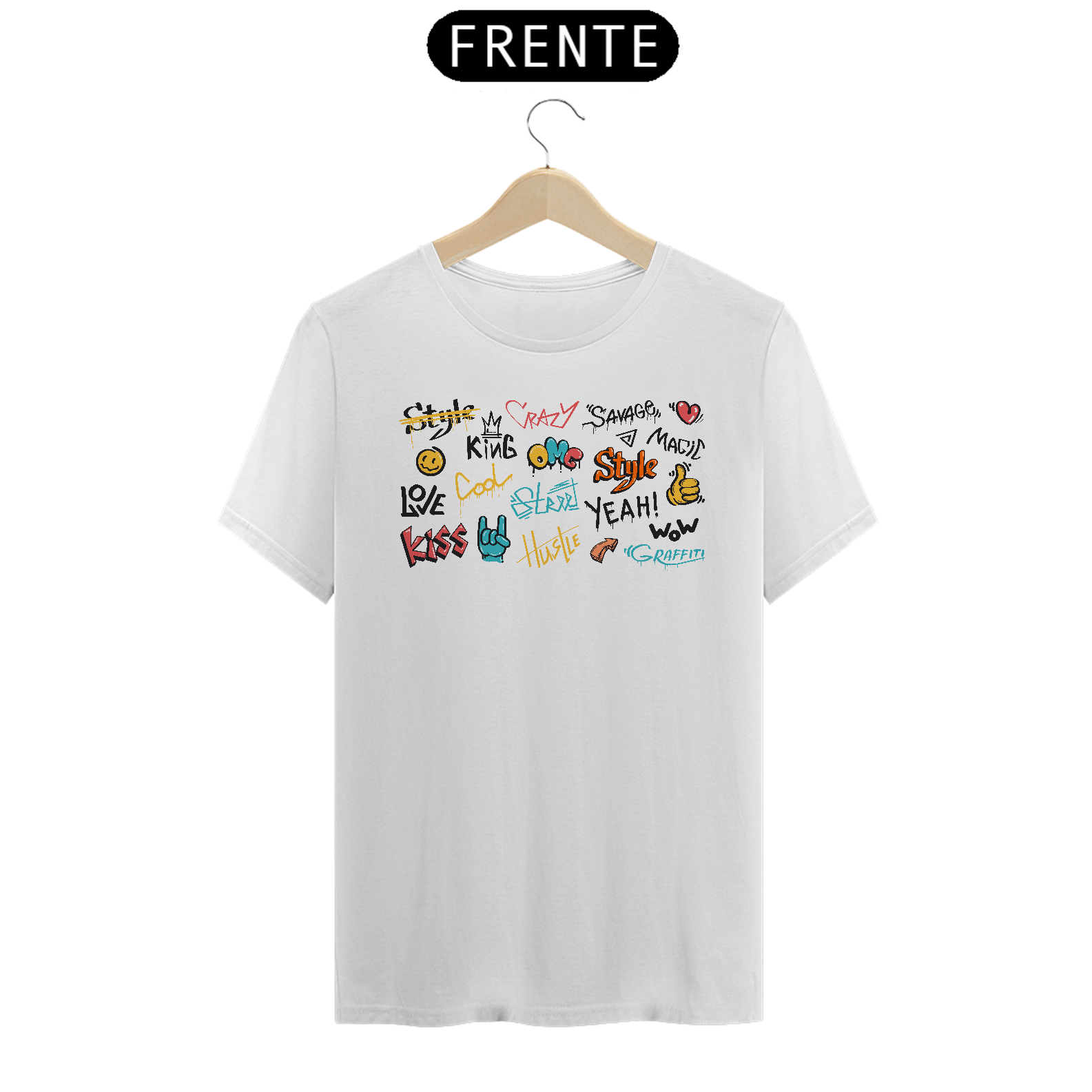 Camiseta Graffiti Elementos