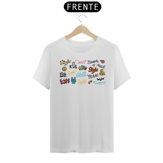 Camiseta Graffiti Elementos