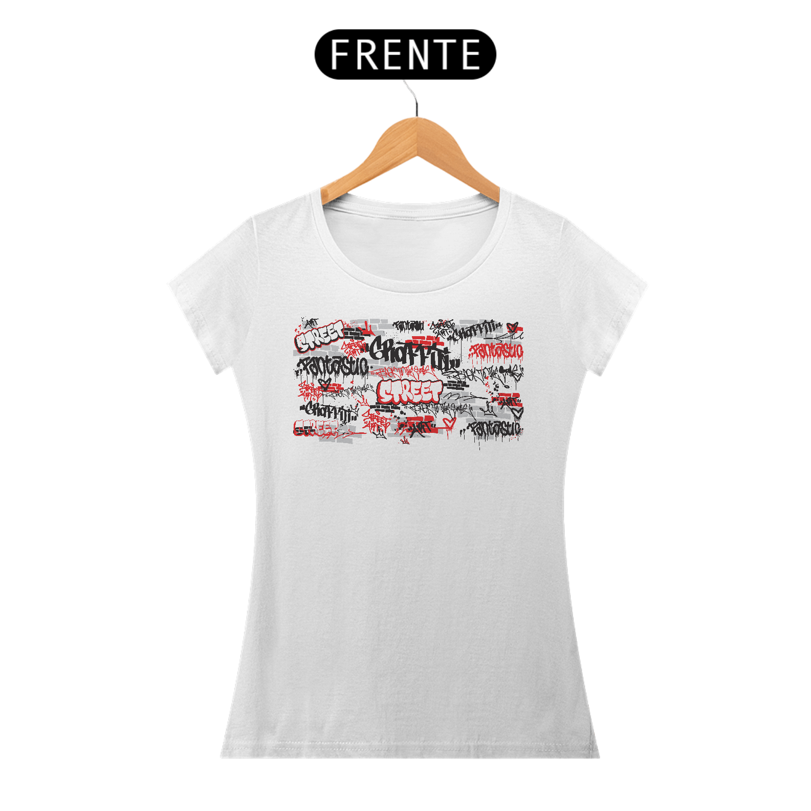 Camiseta Feminina Graffiti IV