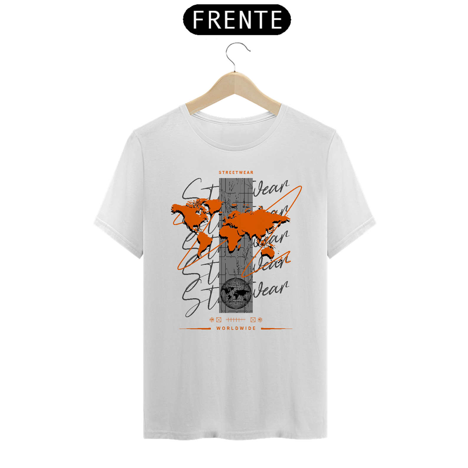 Camiseta Streetwear Worldwide