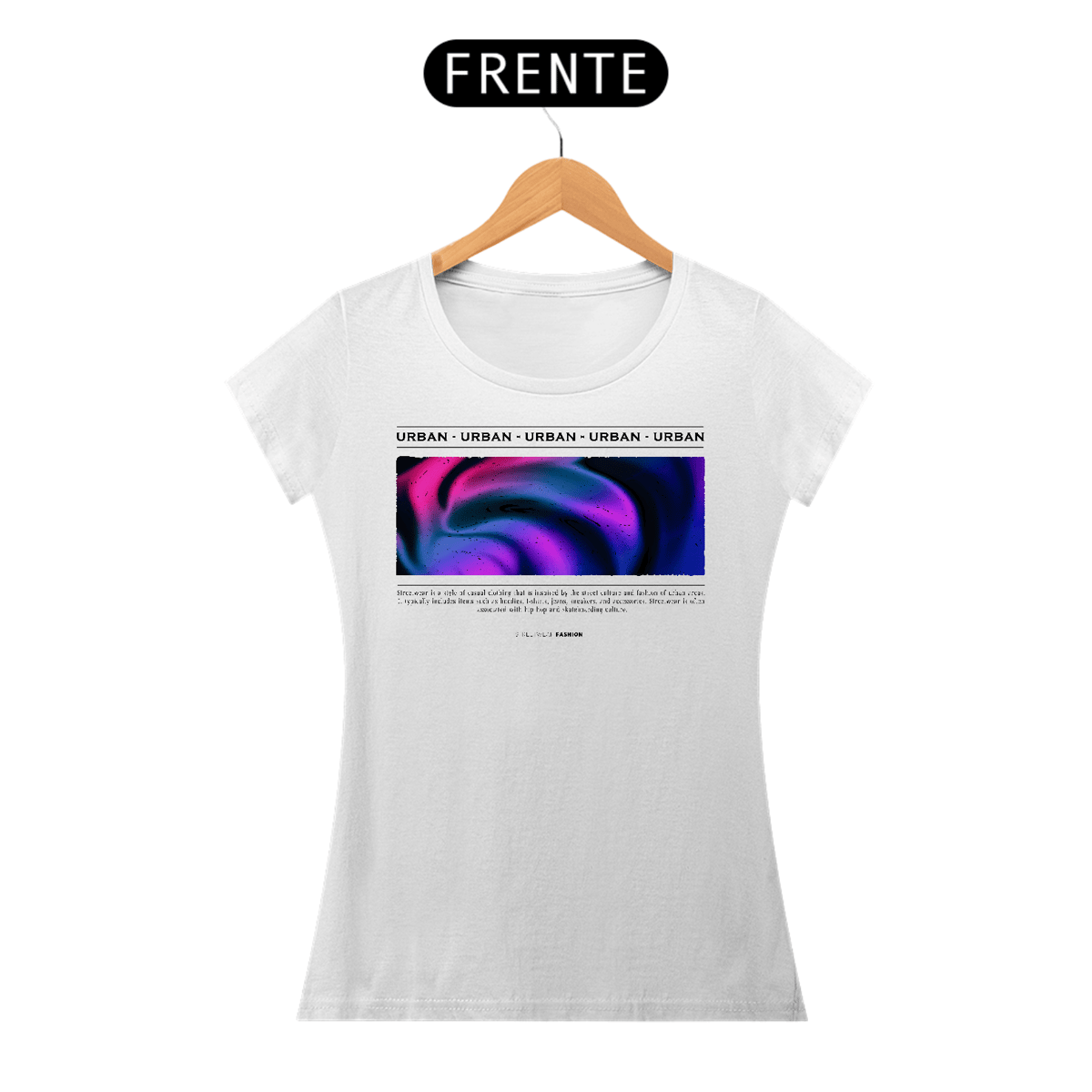 Nome do produto: Camiseta Feminina Urban Spectrum I