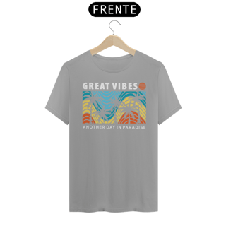 Nome do produto Camiseta Great Vibes