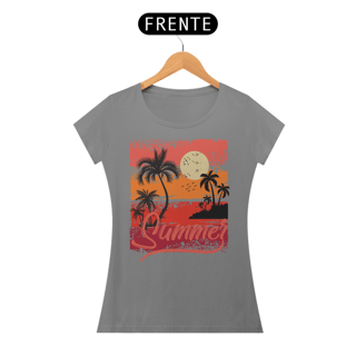Nome do produto Camiseta Feminina Summer (Verão)