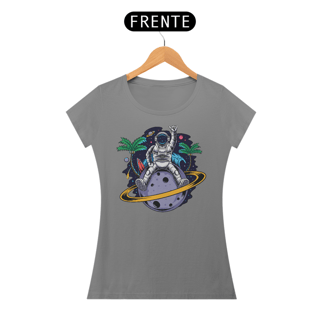 Nome do produto Camiseta Feminina Astronauta Verão