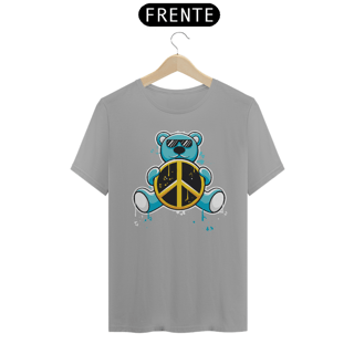 Nome do produto Camiseta Urso Símbolo Paz e mor