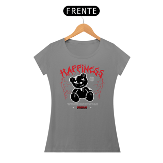 Nome do produto Camiseta Feminina Urso Happiness