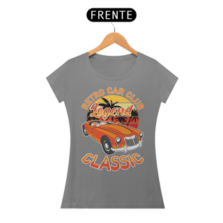 Nome do produto Camiseta Feminina Retro Car Legend