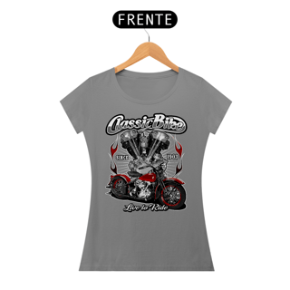 Nome do produto Camiseta Feminina Bike Live to Ride
