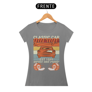 Nome do produto Camiseta Feminina Garage Car