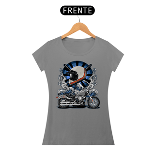 Nome do produto Camiseta Feminina Moto Onda