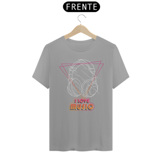Nome do produto Camiseta I Love Music