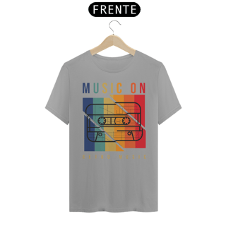 Nome do produto Camiseta Musica On
