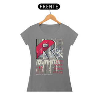 Nome do produto Camiseta Feminina Rock Soul