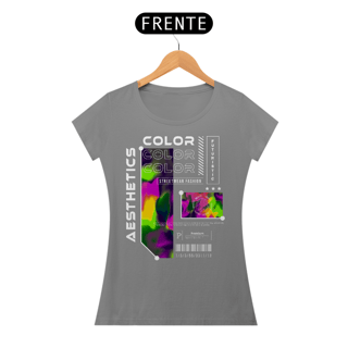 Nome do produto Camiseta Feminina Aesthetic Color