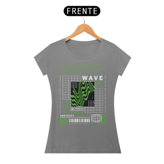Nome do produto Camiseta Feminina Green Wave