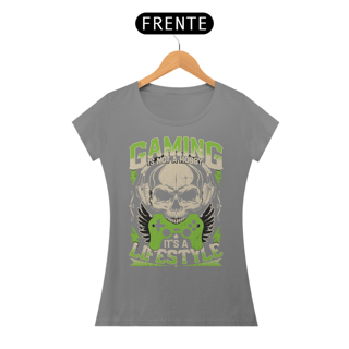 Nome do produto Camiseta Feminina Gaming Lifestyle