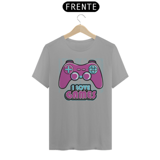 Nome do produto Camiseta I Love Games