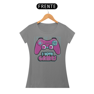 Nome do produto Camiseta I Love Games