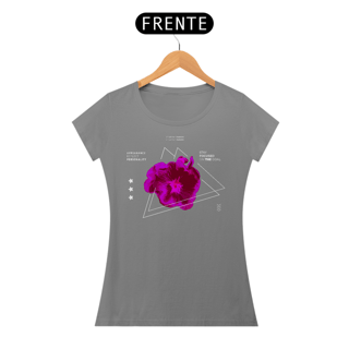 Nome do produto Camiseta Feminina Flor Rosa