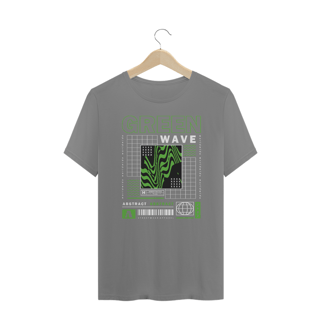 Nome do produto Camiseta Plus Size Green Wave
