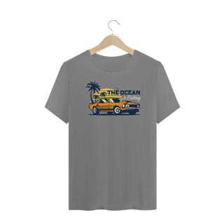 Nome do produto Camiseta Plus Size Carro Ocean
