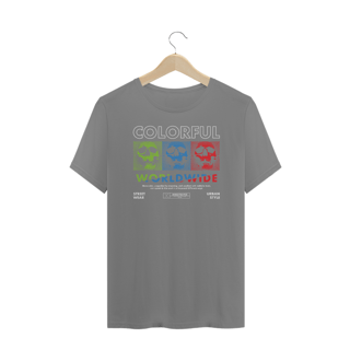 Nome do produto Camiseta Plus Size Colorful WorldWide