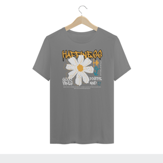 Nome do produto Camiseta Plus Size Happiness