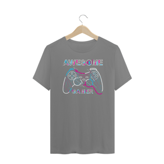 Nome do produto Camiseta Plus Size Awesome Gamer