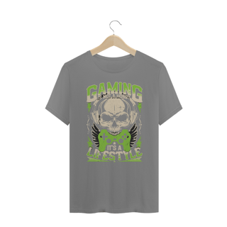 Nome do produto Camiseta Plus Size Gaming Lifestyle