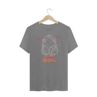 Nome do produto Camiseta Plus Size I Love Music