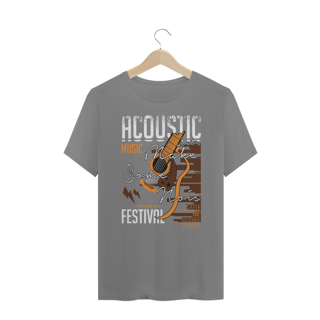 Nome do produto Camiseta Plus Size Acoustic Festival
