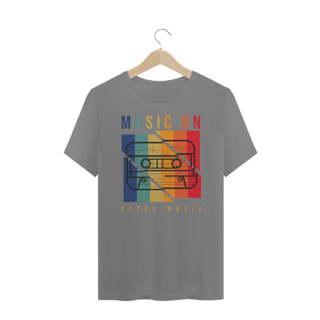Nome do produto Camiseta Plus Size Music On