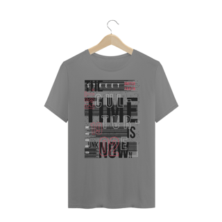 Nome do produto Camiseta Plus Size Time Is Unknow