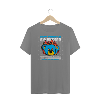 Nome do produto Camiseta Plus Size Urso Stay Positive