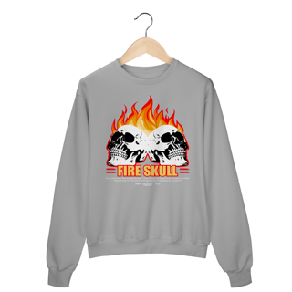 Nome do produto Moletom Blusão Fire Skull