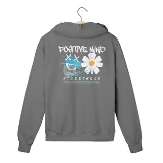 Nome do produto Moletom com Zíper Positive Mind