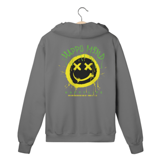 Nome do produto Moletom com Zíper Happy Mind