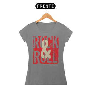Nome do produto Camiseta Feminina Rock & Roll