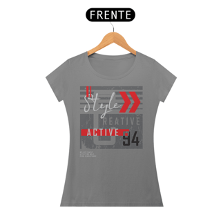 Nome do produto Camiseta Feminina Style