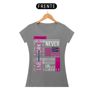 Nome do produto Camiseta Feminina New York Never Mind