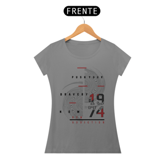Nome do produto Camiseta Feminina Bravery 1974 I
