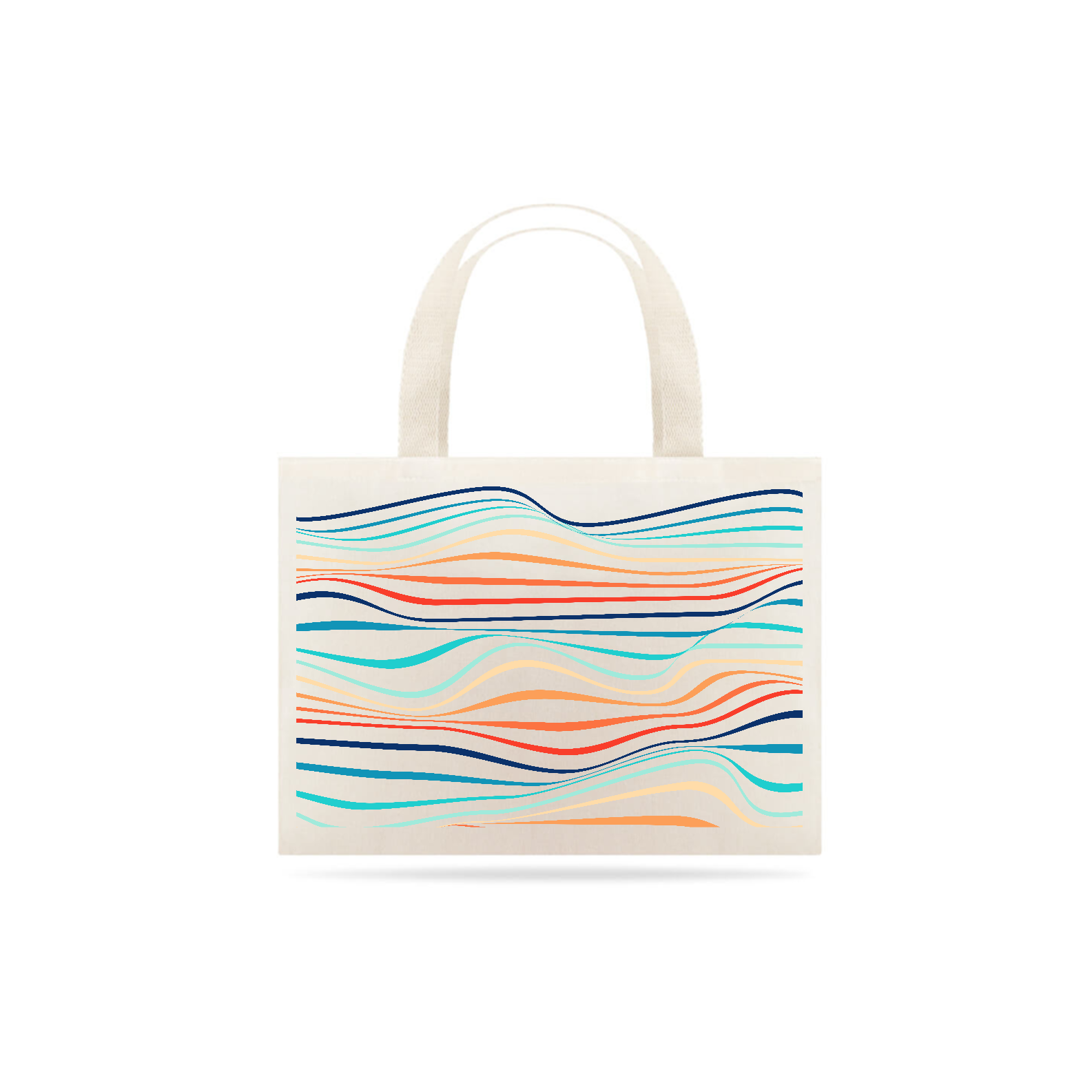 Ecobag / Ondas Coloridas