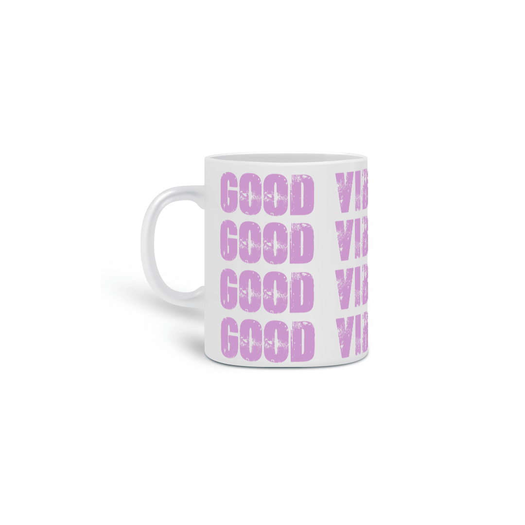 Caneca / Good Vibes Flor