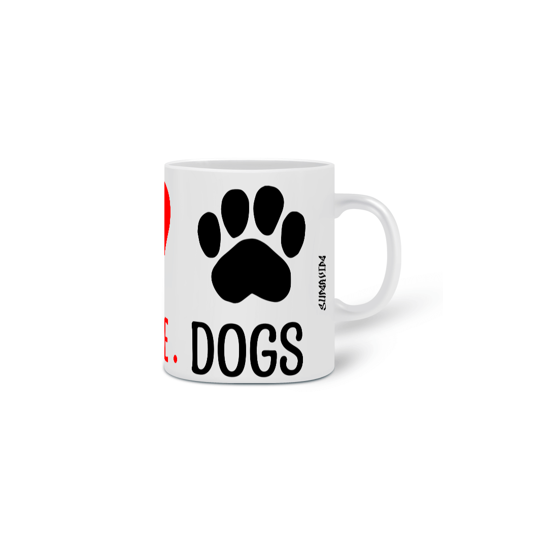 Caneca / Peace Love Dogs