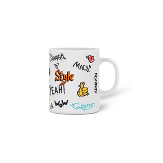 Nome do produto Caneca / Graffiti Elementos