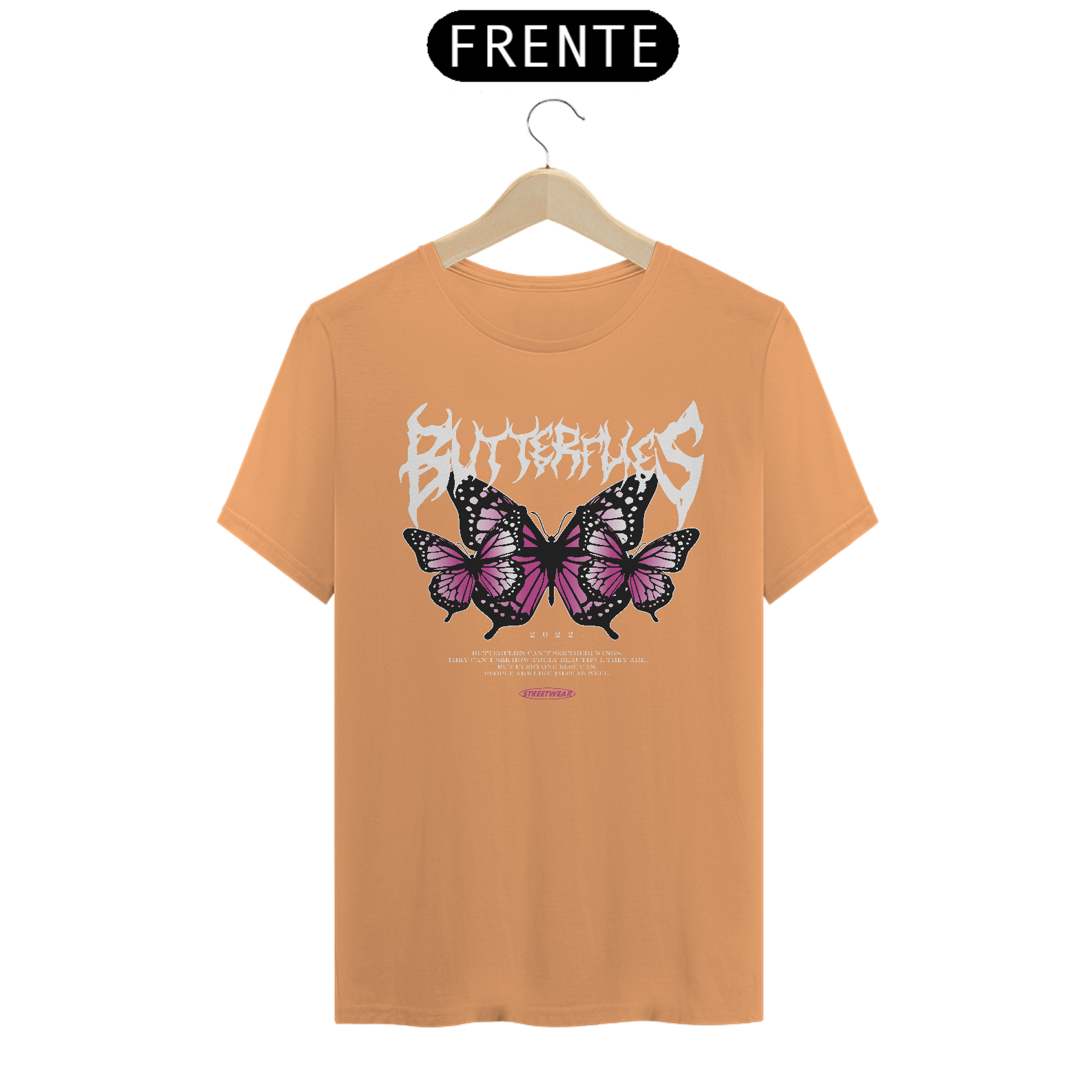 Camiseta Estonada / Butterflies