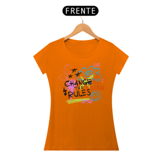 Nome do produto Camiseta Feminina Change The Rules