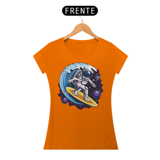 Nome do produto Camiseta Feminina Surf no Espaço